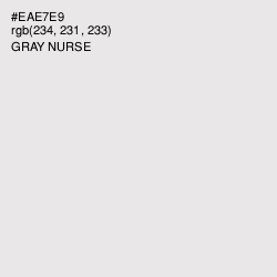 #EAE7E9 - Gray Nurse Color Image